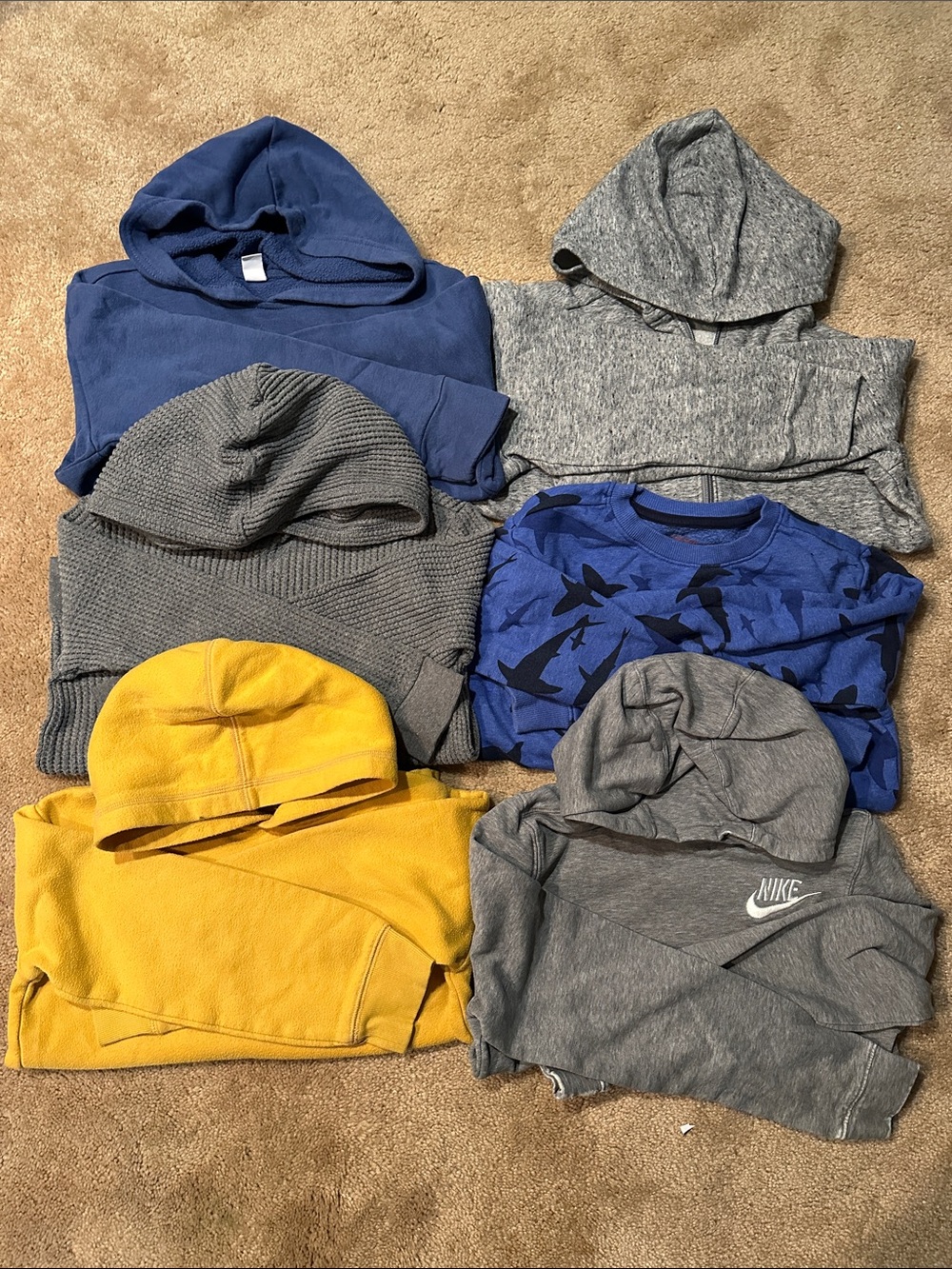 Old Navy / Cat & Jack Lot of Hooded & Crew Neck Sweatshirts
